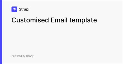 Strapi Email Templates